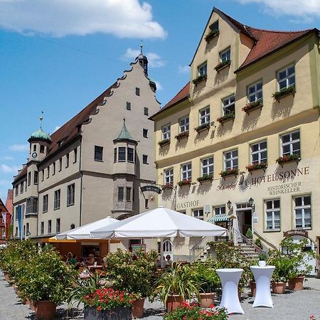 Kaiserhof Hotel Sonne Nördlingen Εξωτερικό φωτογραφία